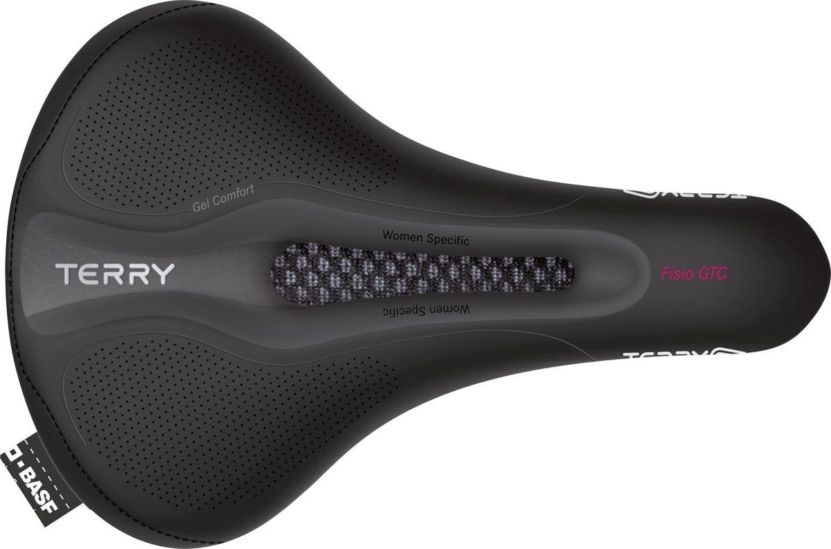 Frotteesattel Fisio GTC Max Gel Damen Schwarz - ZDT154