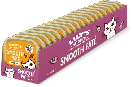 Lily's Kitchen – Katzenfutter – Nassfutter – glatte Pastete mit Huhn – 19 x 85 g