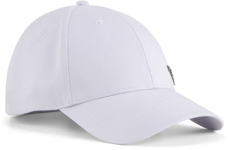 Puma ESS Metal Cat BB Cap Unisex-Kappe – leuchtendes Silber