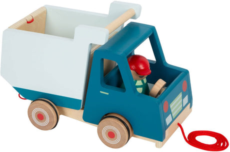 Small Foot - Abschleppfigur Kipper aus Holz