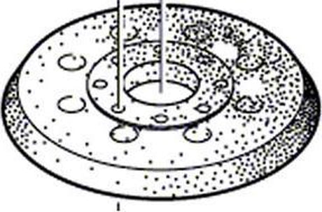 Bosch Zubehör Schleifteller | 125mm | für bosch gex 125-1 ae - 1600a01cu1