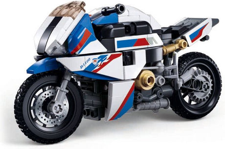 Sluban Modelbricks Racing Engine 1000RR Konstruktionsspielzeug – Konstruktionsspielzeug Motormodellbau – Baukasten mit 242 Bausteinen – M38-B1129 – ab 10 Jahren