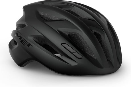 Met idolo fietshelm mannen vrouwen – race fietshelm volwassenen - maat m l (52-59cm) - black matt