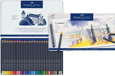 Faber Castell FC-114736 Buntstift Faber-Castell Gold Faber Federmäppchen mit 36 ​​Stück