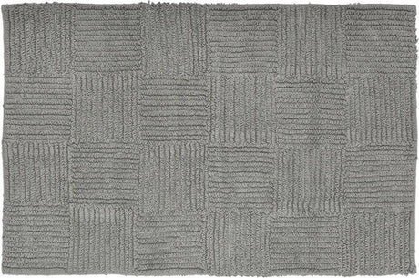 Sealskin reverse badmat 60x90 cm - katoen - grijs