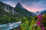 Ravensburger Puzzle atemberaubende Bergstimmung, 4000 Teile.