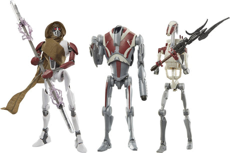 Hasbro Star Wars Jedi: Survivor Black Series Actionfigur 3er-Pack Magna Guard, Super Battle Droid Battle Droid Actionfigur
