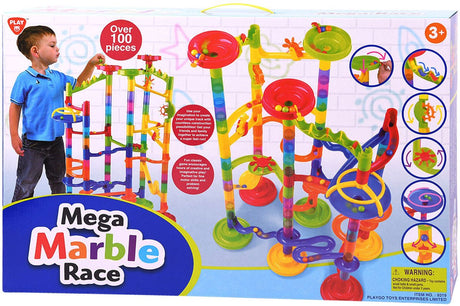 Playgo Spielkugelbahn Mega Race, 100 Stk.