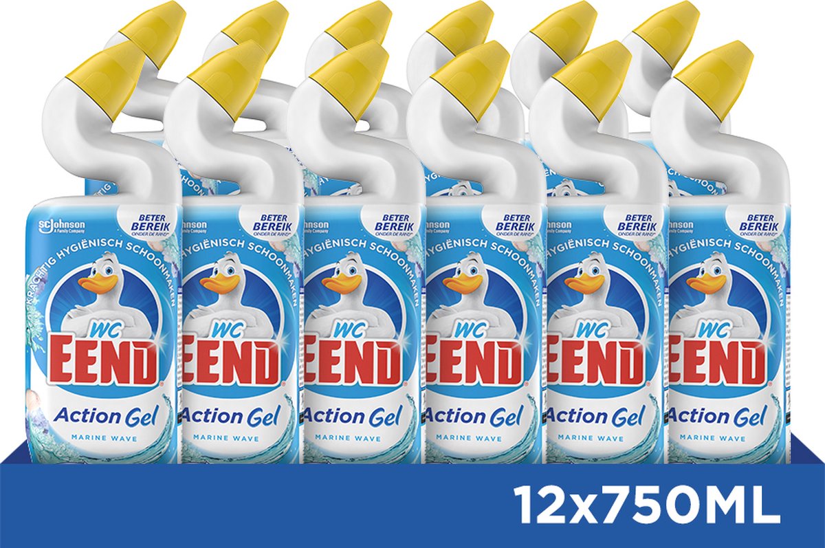 WC-Ente WC-Reiniger Action Gel Marine Wave