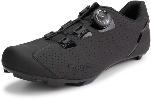 Rogelli r-400 dames en heren fietsschoenen - zwart