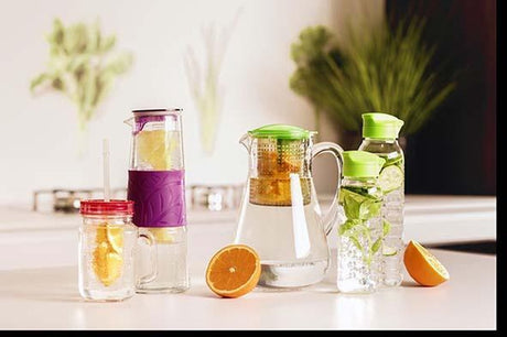 Curver Dots-Serie – Trinkflasche – 0,75 l – ergonomisch – grün