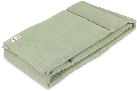 Trixie Bettumrandung für Kinderbett, grün – Bliss Sage Babyzimmerschutz.
