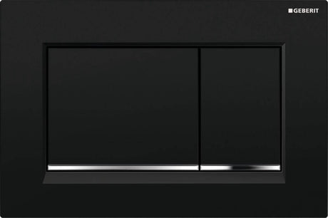 Geberit Sigma30 Bedienfeld, schwarz - 115883km1