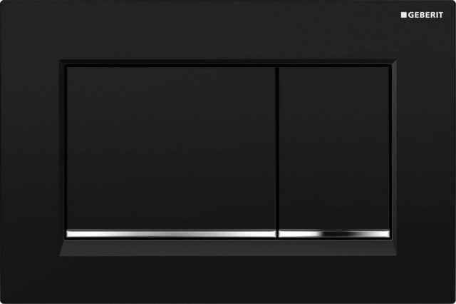 Geberit Sigma30 Bedienfeld, schwarz - 115883km1