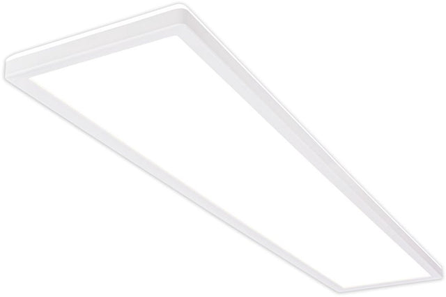 Briloner tava a – eek a LED-Deckenleuchte – Deckenleuchte mit Hintergrundbeleuchtung – mit indirektem Licht – 4.000 K – 4.800 lm – 21 W – 98 cm – weiß