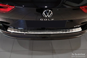 Volkswagen rvs achterbumperprotector passend voor golf viii variant 2020- 'ribs'