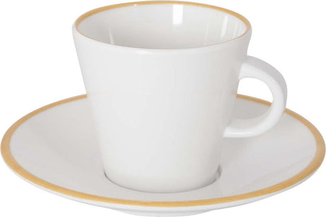 Gimex - Linea Line - Espressoset - Gold - 85 ml - 2 Stück