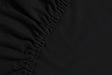 Ambiante jersey - hoeslaken - 200x200 210 - zwart