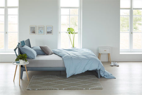 Beddinghouse jersey - topper hoeslaken - 90x200 220 - licht grijs