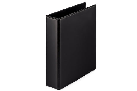 Esselte Essentials Panorama 4-Ring-A4-Ringbinder – Rückenbreite 25 mm – Schwarz