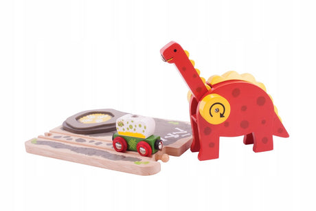 Bigjigs Dino-Kran aus Holz