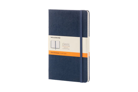 Klassisches Moleskine-Notizbuch – groß – Hardcover – liniert – Saphirblau