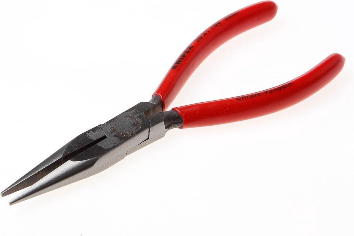 Knipex 30 21 160 Spitzzange, polierte halbrunde Backen 160 mm