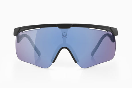 Alba Optics Fahrradbrille – Delta Black VZUM F-Linse Flamingo Lei