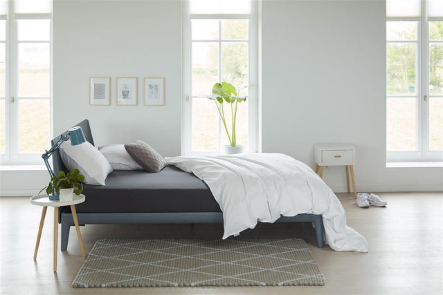 Beddinghouse - jersey - split-topper - hoeslaken - 140x220 cm - antraciet