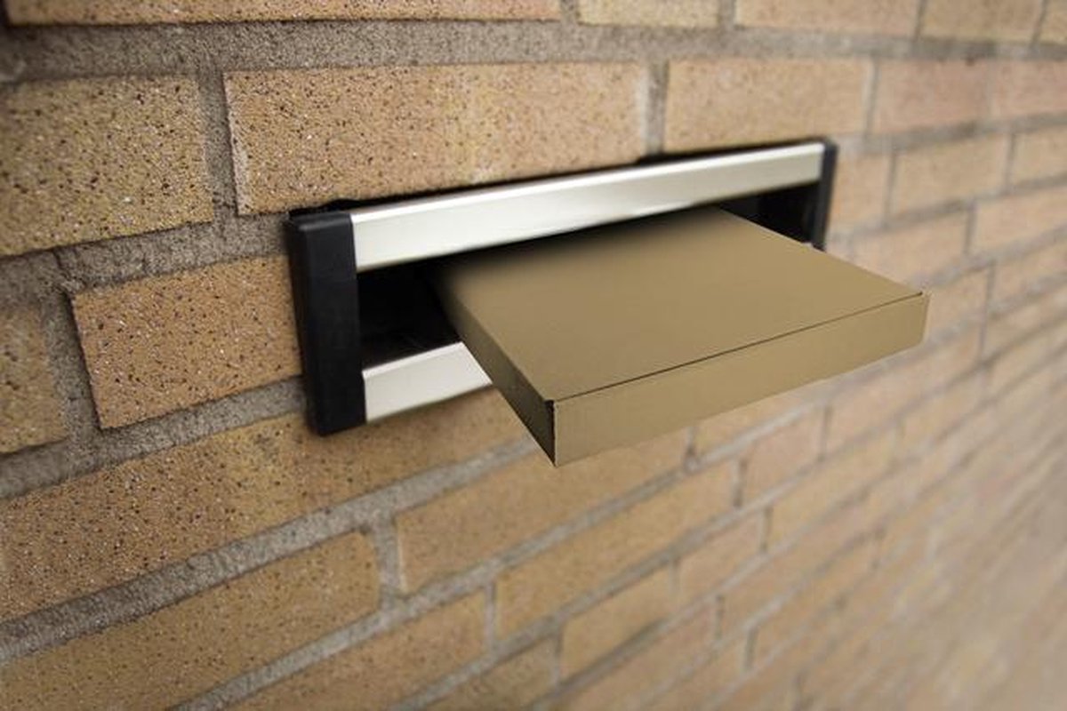 Raadhuis brievenbusdoos - 299x213x27mm - kraft - 25 stuks - rd-351102-25