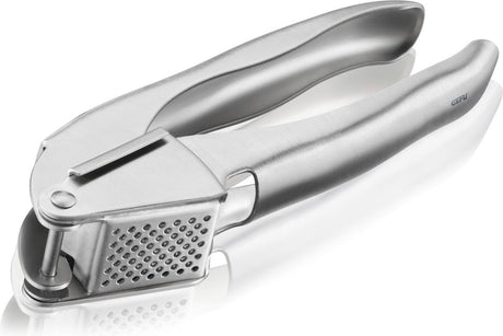 Gefu Imprensa Knoblauchpresse – Knoblauchpresse aus Edelstahl – ergonomischer Griff – spülmaschinenfest