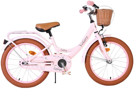 Volare Ashley Kinderfahrrad – Mädchen – 18 Zoll – Rosa