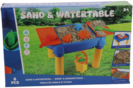 Otto Simon Sand- und Wassertisch 48x32x29 cm rot gelb orange