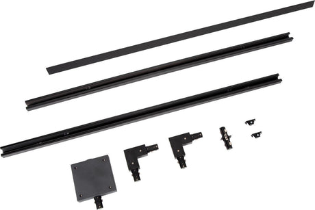 Lucide track starterset - 1-fase railsysteem railverlichting - 2 meter - zwart