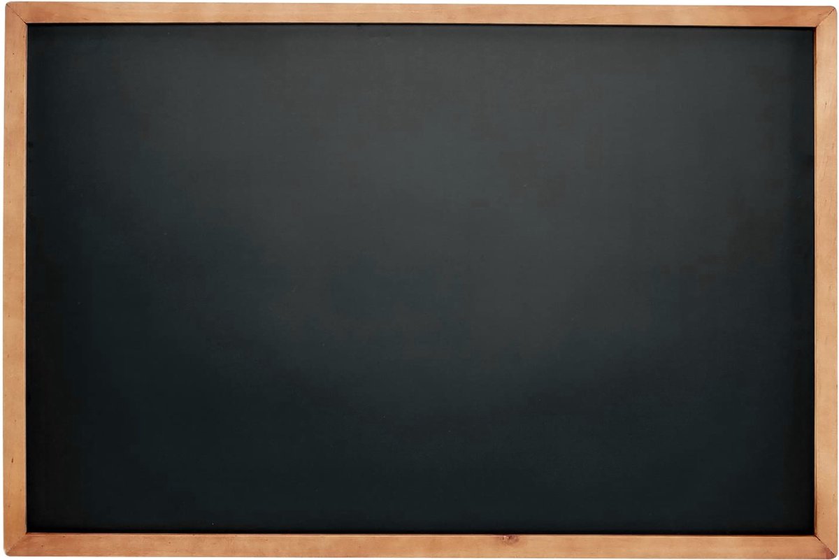 Seco Kreidetafel – Hängetafel – 21 x 29,7 cm – mit Rahmen – se-chalka4