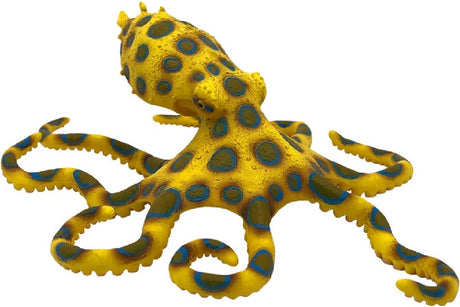 Bullyland 67510 – Spiel- und Sammelfigur Blauring-Oktopus – ca. 4,5 cm – lebensechte und detaillierte Gestaltung – ideal als lehrreiche Spielfigur und kleines Geschenk für Kinder ab 3 Jahren.
