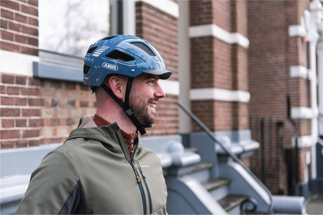 ABUS HELM HYBAN 2.0 LED-Signal Gletscher L 56-61 cm