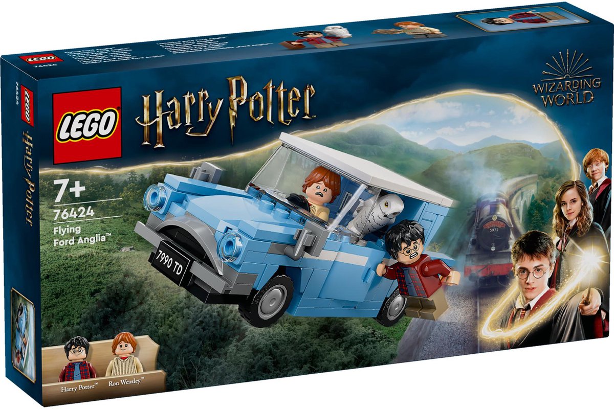 Lego 76424 Harry Potter Flying Ford Anglia | 2 Stk