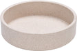 Designed by lotte eetbak noor - voerbak - drinkbak - kat - bamboe - beige - 12 cm