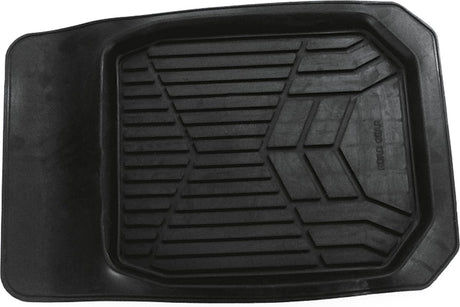 Carpoint schaalmat rubber 74x50cm zwart