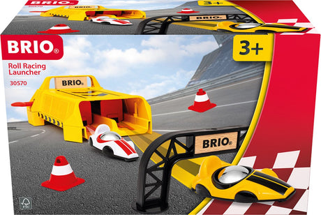 Ravensburger Brio - 30570 Trägerrakete mit Rollstühlen | Spielzeug-Rennautos für Kinder ab 3 Jahren