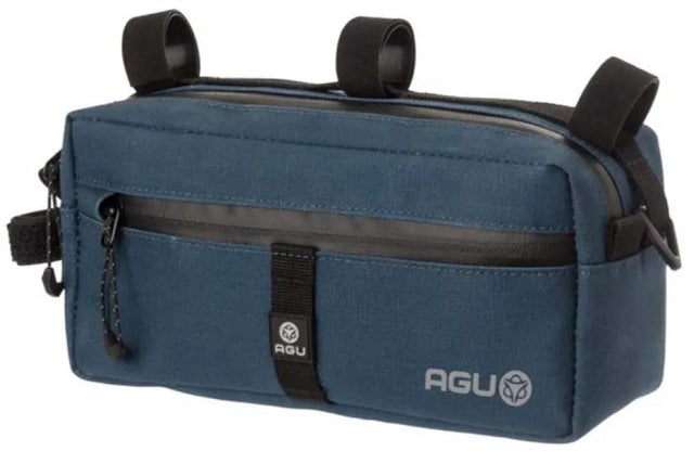 Agu seat-pack venture steel blue canvas steel blauw