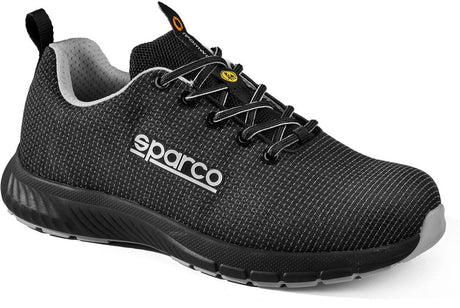 Sparco Arbeitsschuhe S3S – Traktion Asan – Schwarz Silber – Schwarz – 43