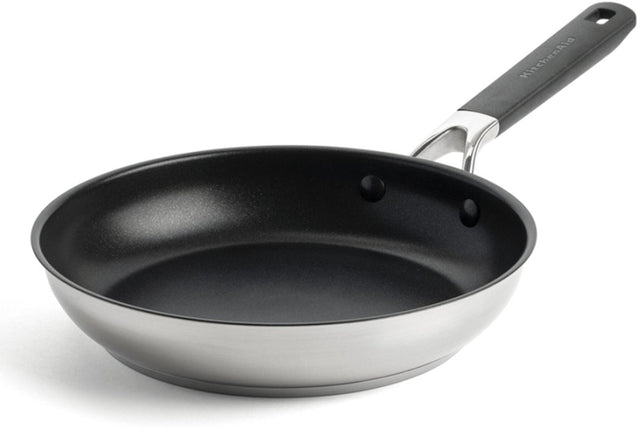 Kitchenaid klassische Edelstahl-Bratpfanne ø24 cm – Edelstahl – Induktion – antihaftbeschichtet