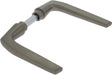 Starx deurklink zilver - deurbeslag - deurkruk duim - aluminium f9