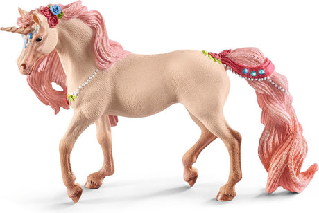 Schleich Bayala - verziertes Einhorn, Stute - Spielfigur - Kinderspielzeug für Jungen und Mädchen - 5 bis 12 Jahre - 70573