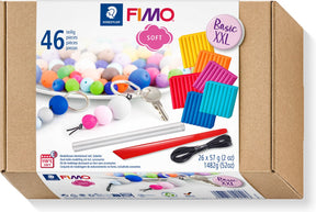 Fimo soft - ovenhardende boetseerklei - basic xxl set