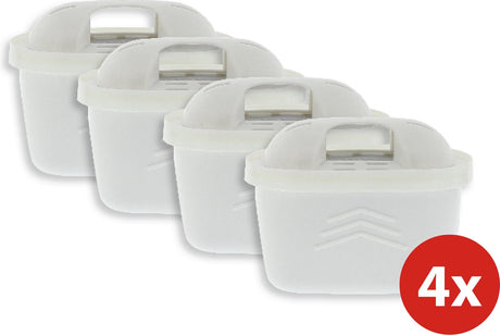 Scanpart Wasserfilter – Alternative zu Brita Maxtra+ Filterkartuschen – passend für Bosch Tassimo und Philips Senseo Twist – 4 Stück