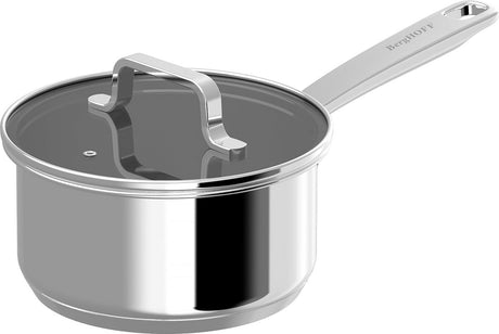 Berghoff dina steelpan met deksel helix - ø 16cm - metaal - pfas-vrij
