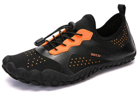 Beco waterschoenen aqua venture - zwart oranje - maat 44